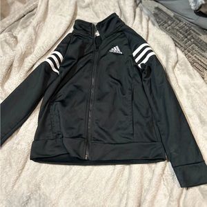 Brand new never worn adidas athletic zip up girls size 7/8